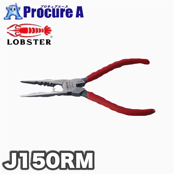 J-CRAFT 万能ラジオペンチ J150RM 刃長10mm（株）ロブテックス