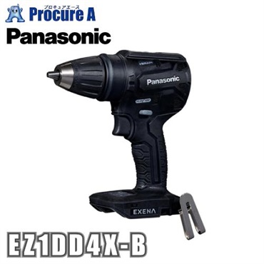 EXENA 充電ドリルドライバー EZ1DD4X-B 本体のみ 黒 パナソニック（株）