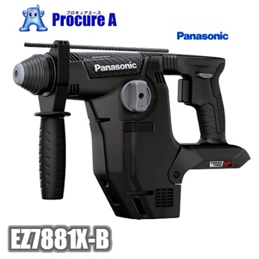 Panasonic 充電ハンマードリル EZ7881X-B 本体のみ 黒 パナソニック（株）