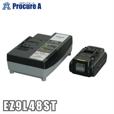 Panasonic リチウムイオン電池パック（Li-ion）＆充電器セット EZ9L48ST 14.4V 5.0Ah LJタイプ パナソニック（株）