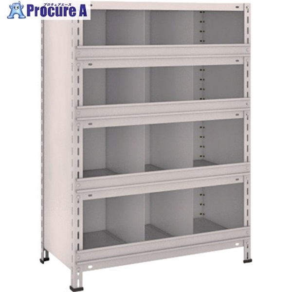 トラスコ中山/TRUSCO 軽量150型ボルトレス棚 900×300×H1800 4段 TLA63K14(2832658) トラスコ中山 別途送料 個人宅不可 TRUSCO 軽量150型