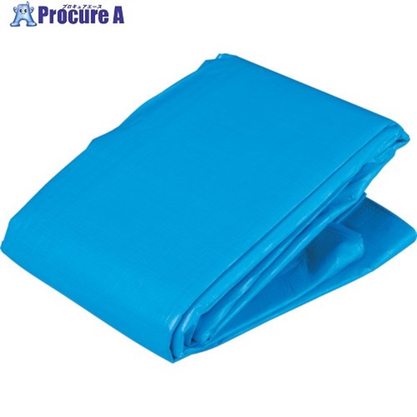 TRUSCO 肩掛けなので運搬時両手が使えるブルーシートα2500寸法10.0m×10.0m BSA251010 TRUSCO トラスコ中山 売切廃番 肩掛けなので運搬時両手が使える