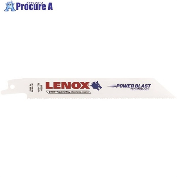 LENOX 解体用セーバーソーブレード 650R 150mm×10/14山 (2枚入り) 20592650R  1パック  LENOX社 ▼106-1445