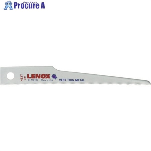 LENOX エアーソーブレード 432T 102mm×32山 (5枚入り) 20428432T  1パック  スタンレーブラック・アンド・デッカー ▼106-1525
