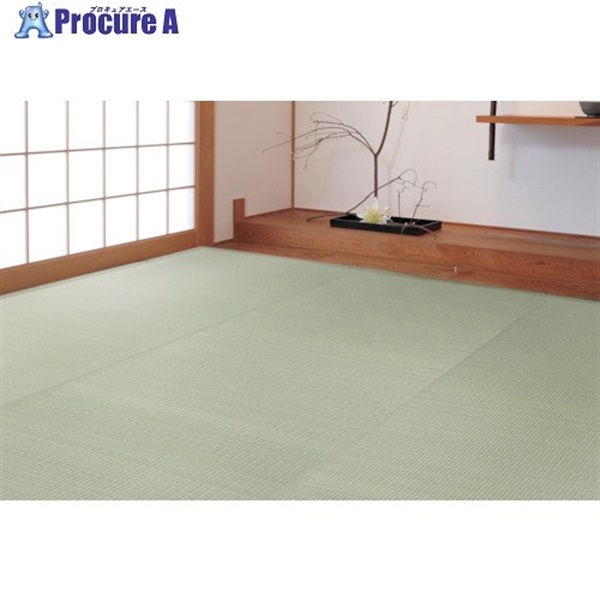 大島屋 樹脂製抗菌上敷き 宇治 江戸間1帖 87×174cm 18307  1枚 ▼392-4198