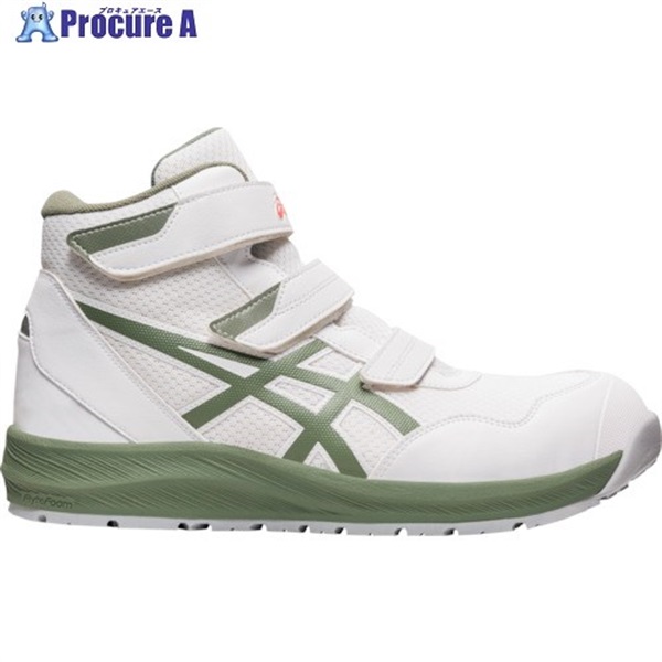 ASICS ウィンジョブCP216 ホワイトXライケングリーン 30.0cm 1273A076.100-30.0