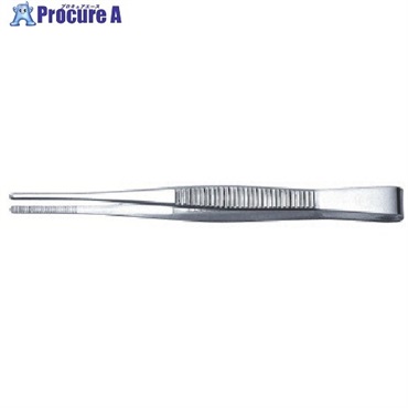 アネックス ステンレスピンセット 125mm直 121  1本 ▼774-0484