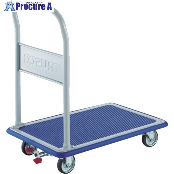 TRUSCO プレス製台車 ドンキーカート 折畳 4輪リングストッパー付 101NJKRS-4  1台  トラスコ中山(株)