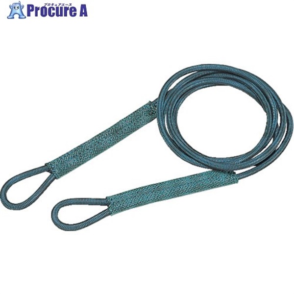 TRUSCO セフティパワーロープ シンブルなし 9mmX5m SP-95  1本  トラスコ中山(株)