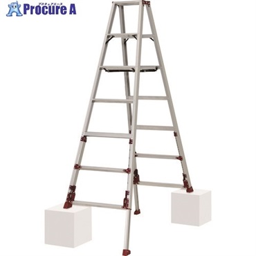 PiCa 上部操作式四脚アジャスト式専用脚立 SXJ型 SXJ-210A  1台  (株)ピカコーポレイション ◇▼208-3195