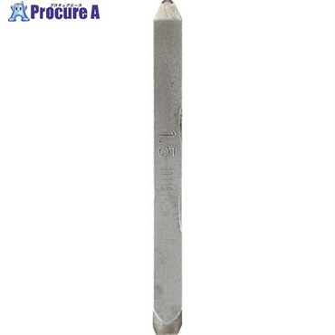 TRUSCO バラ刻印 1.5mm 0 SKD-15-0  1本 ▼228-5011