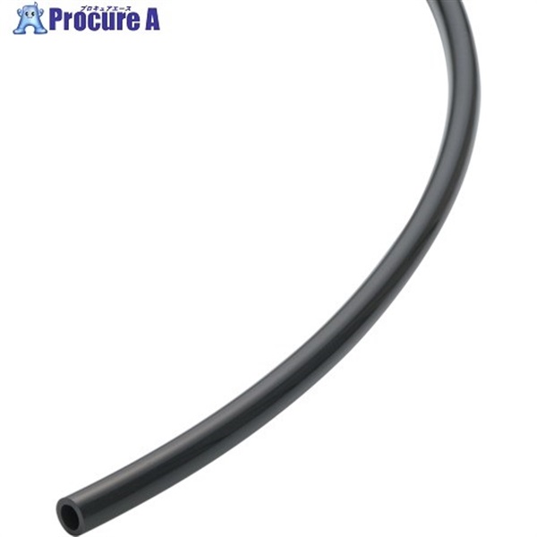 PISCO フッ素樹脂(PFA)チューブ ブラック 10×8 20M SFT1080-20-B  1巻 ▼251-6265