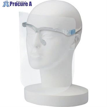 コンドル 眼鏡型フェイスシールド フレーム 1個 SD789-00LX-MB  20個  山崎産業(株) ▼257-8624