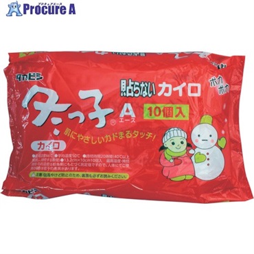 タカビシ 貼らないカイロ 冬っ子レギュラー10枚 S387301  1パック ▼373-7091