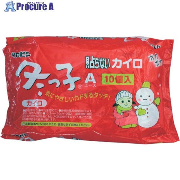 タカビシ 貼らないカイロ 冬っ子レギュラー10枚 S387301  1パック ▼373-7091