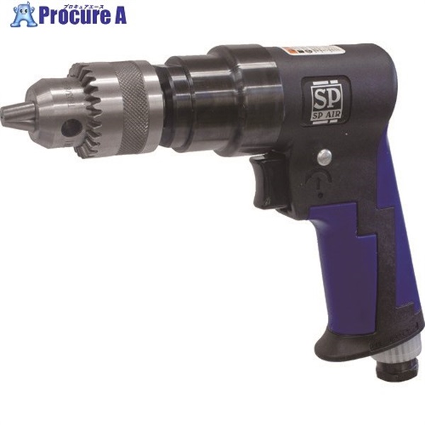SP 超軽量エアードリル10mm(正逆回転機構付き) SP-7525  1台