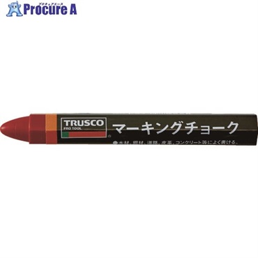 TRUSCO マーキングチョーク 赤 3本入 TMC-19-R  1パック  トラスコ中山(株) ▼114-6030