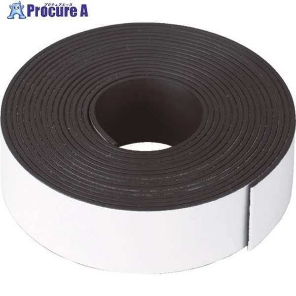 TRUSCO マグネットテープ 1.5t 25×760mm TMT25-76  1巻 ▼115-4240