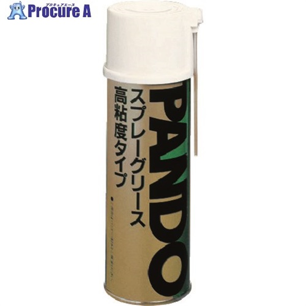 THREEBOND スプレーグリース パンドー182B 高粘度タイプ 340ml 黄土色 TB182B  1本  (株)スリーボンド ▼126-3358