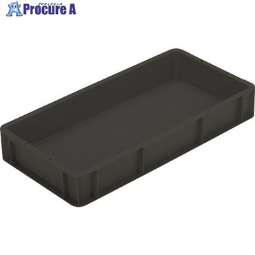 RISU 導電性コンテナ 542324 TP型コンテナーTP-361B導電ブラック TPE-361B  1個 ▼149-3403