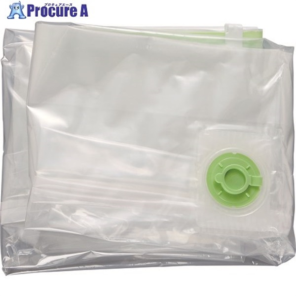 TRUSCO バルブタイプマチ付き圧縮袋 1300X850X560 2枚入り TBAB-1308556  1袋 ▼161-0757