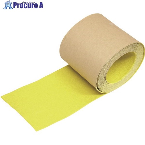 TRUSCO ノンスリップテープ 屋外用 100mmX10m 5巻お纏め品 黄 TNS10010-5  Y  1箱  トラスコ中山(株)