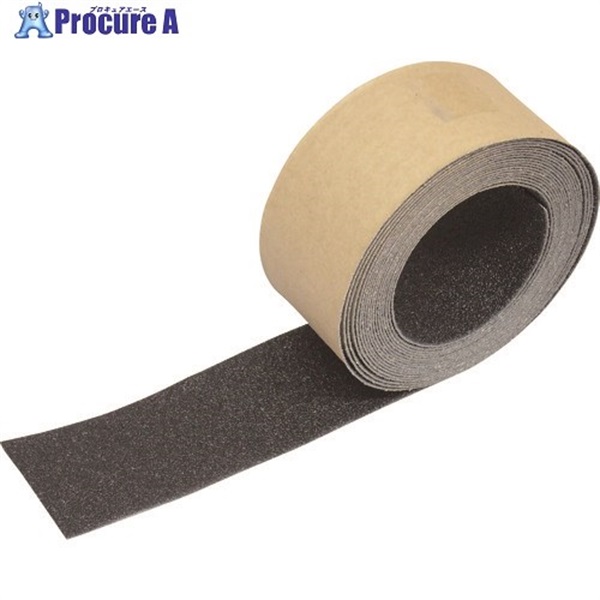 TRUSCO ノンスリップテープ 屋外用 50mmX10m 10巻お纏め品 黒 TNS5010-10  BK  1箱  トラスコ中山(株)