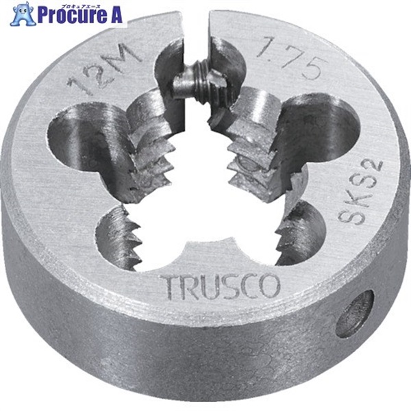 TRUSCO �ۃ_�C�X ���� 75�a M42X4.5(SKS) T75D-42X4.5  1��  �g���X�R���R(��) 