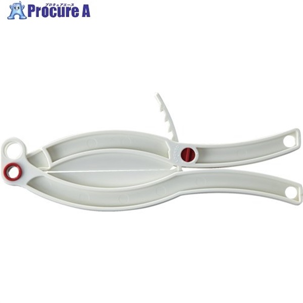 TRUSCO フレコンバック用クリップ 100mm 白 TGPA100-WH  1個 ▼262-9495