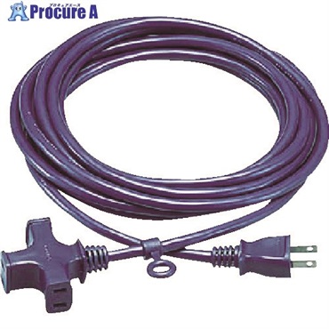 TRUSCO 3個口延長コード 5M TKC15-053P  1本  トラスコ中山(株) ▼326-5790