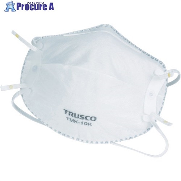 TRUSCO 一般作業用マスク 活性炭入 (10枚入) TMK-10K  1箱  トラスコ中山(株) ▼329-4013