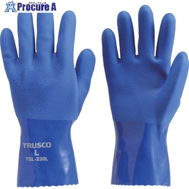 TRUSCO 耐油ビニール手袋 LLサイズ TGL-230LL  1双  トラスコ中山(株) ▼330-3896