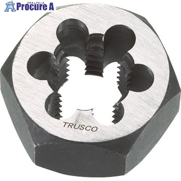TRUSCO 六角サラエナットダイス W1/8-40 TD6-1/8W40  1個 ▼352-0803