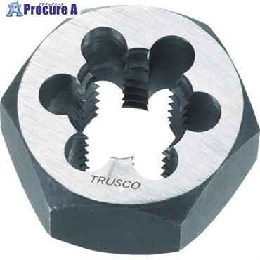 TRUSCO 六角サラエナットダイス W3/8-16 TD6-3/8W16  1個 ▼352-0889