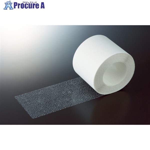 TRUSCO 透けるノンスリップテープ 屋外用 150mmX10m TNTS-15010  1巻  トラスコ中山(株)