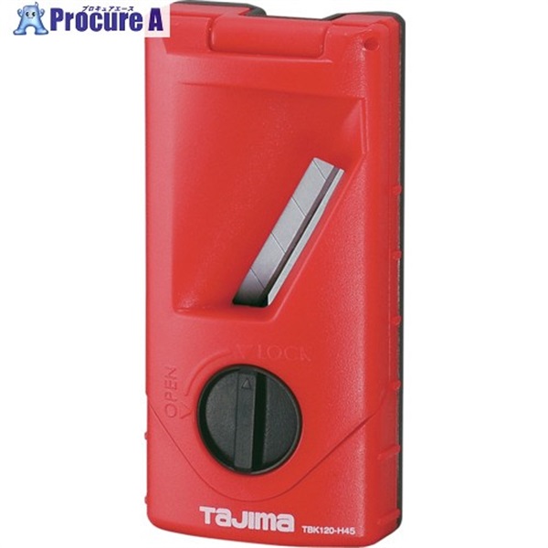 タジマ ボードカンナ 面取り・平削り用 全長120mm 平45 赤色 TBK120-H45  1個 ▼377-2934