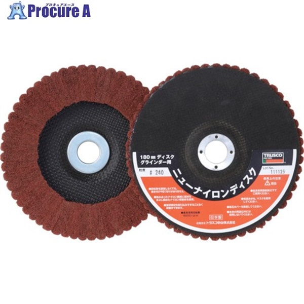 TRUSCO j[iCfBXN 180a22mm 320# (5) TNND180-320  1  gXRR() 