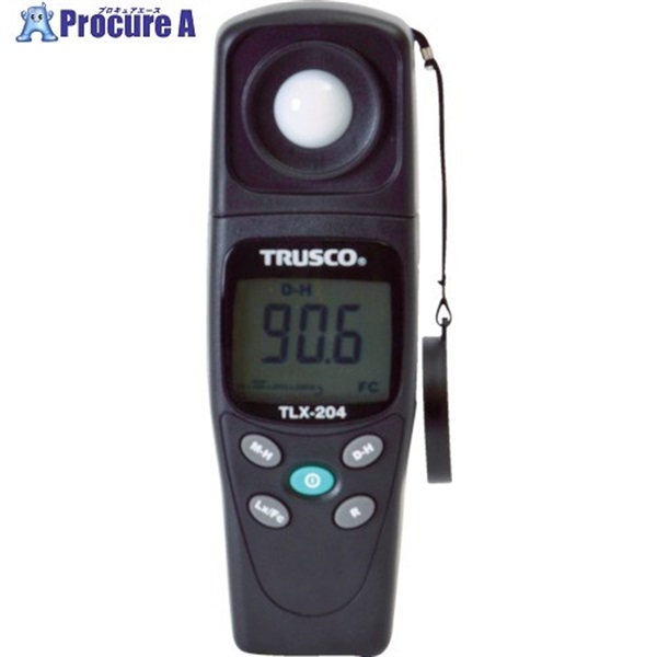 TRUSCO デジタル照度計 TLX-204  1個  トラスコ中山(株)
