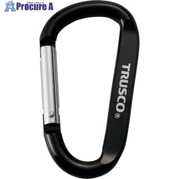 TRUSCO �܂Ƃߔ��� �J���r�i ���a8mmX80mm D�^ �u���b�N100�� TKN880BKBOX  1��  �g���X�R���R(��) 
