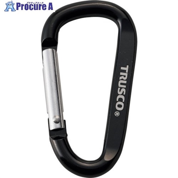 TRUSCO �܂Ƃߔ��� �J���r�i ���a6mmX60mm D�^ �u���b�N100�� TKN660BKBOX  1��  �g���X�R���R(��) 