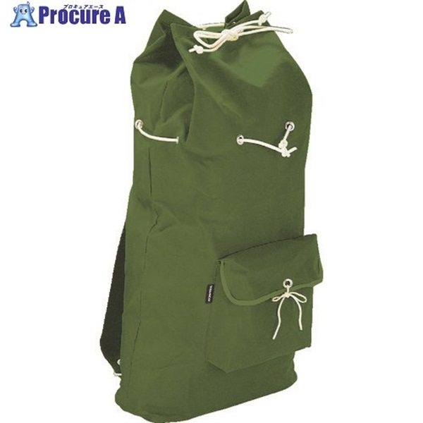 TRUSCO 帆布デイパック 880X540 OD TDB-880-OD  1個  トラスコ中山(株)