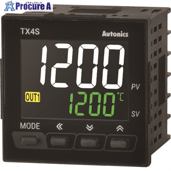 オートニクス LCDディスプレイ温調器 TX4S-14C  1個  マルヤス電業(株) ▼207-9790