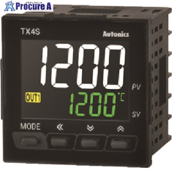 オートニクス LCDディスプレイ温調器 TX4S-B4C  1個  マルヤス電業(株) ▼207-9795