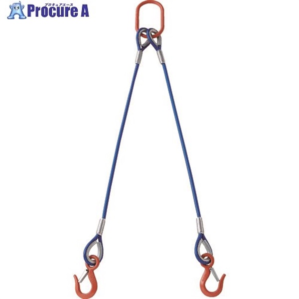 TRUSCO 2{݋ʊ|C[[vXO(J[핢t)A~bN^Cv 1M TWSP2P12S1  1S  gXRR() 