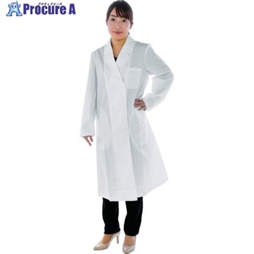 TRUSCO 【売切商品】 研究用白衣 袖口ひも入 女子シングル S WLC-WS-S  1着 ▼217-9452