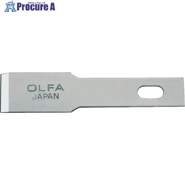 OLFA アートナイフプロ替刃平刃10枚入ポリシース XB157H  1箱 ▼360-6503