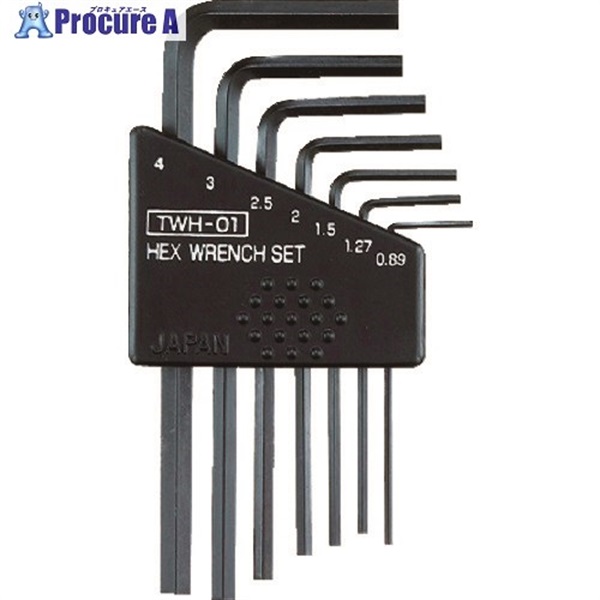 ENGINEER 六角レンチセット(ミリサイズ) TWH-01  1S  (株)エンジニア ▼368-8844