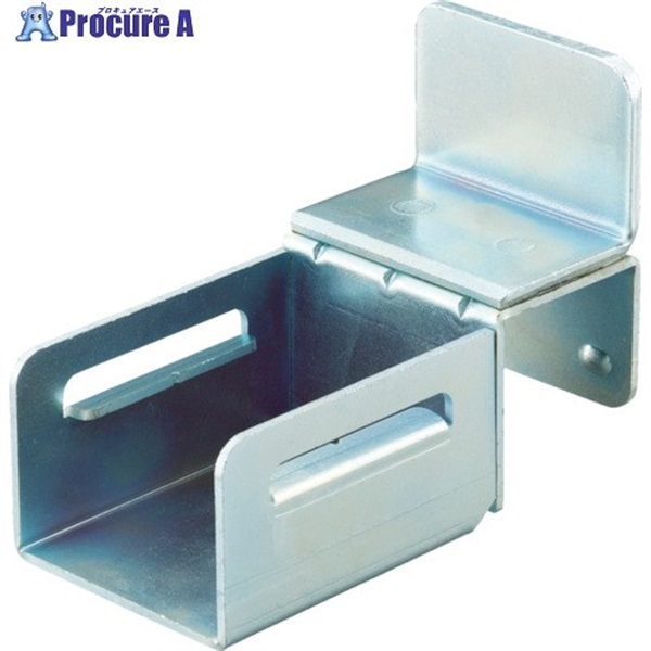 TRUSCO カセット式ホイールコンベヤ取付金具S ストッパー付 V-ECON-S  1個 ▼374-9983