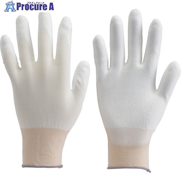 TRUSCO 簡易包装組立検査用ウレタンライト手袋 Lサイズ 10双入 TUFG-RL-10P  1袋 ▼389-9918