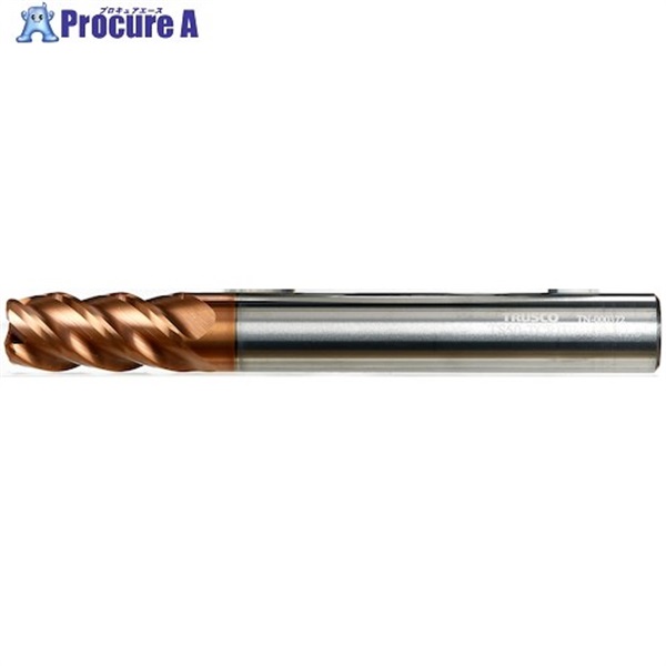 TRUSCO エンドミル 超硬ハイヘリカルラジアスエンドミル(4枚刃)Φ16XR3.0 TS50-TCRHE4160-R3  1本  トラスコ中山(株)
